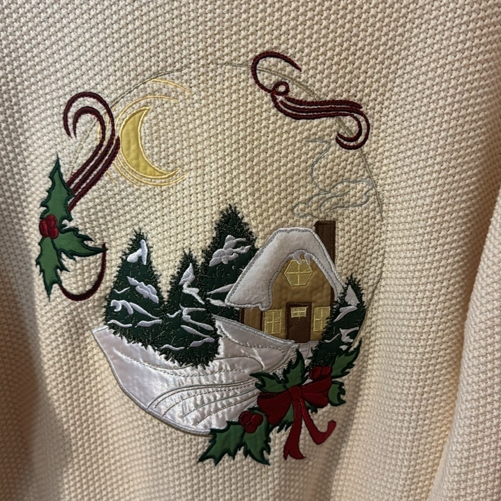 Vintage Cabela’s Holiday Sweater - Picture 3 of 12
